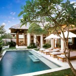 Pool villa at the luxury beach resort Karma Jimbaran, Bali