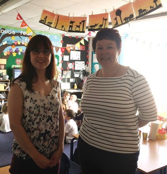 L: Jenny Foulds, Passport Language Solutions R: Lynne Swinnerton, Lomani MD